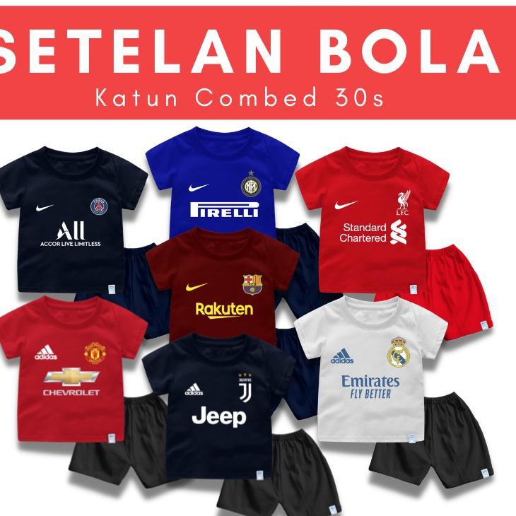 ✷ Bộ Đồ Thời Trang Cho Bé 1-8 Tuổi 30s Có Chữ Số Sau Lưng