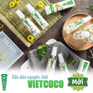 Dầu Dừa Vietcoco Chai Vòi 130ml