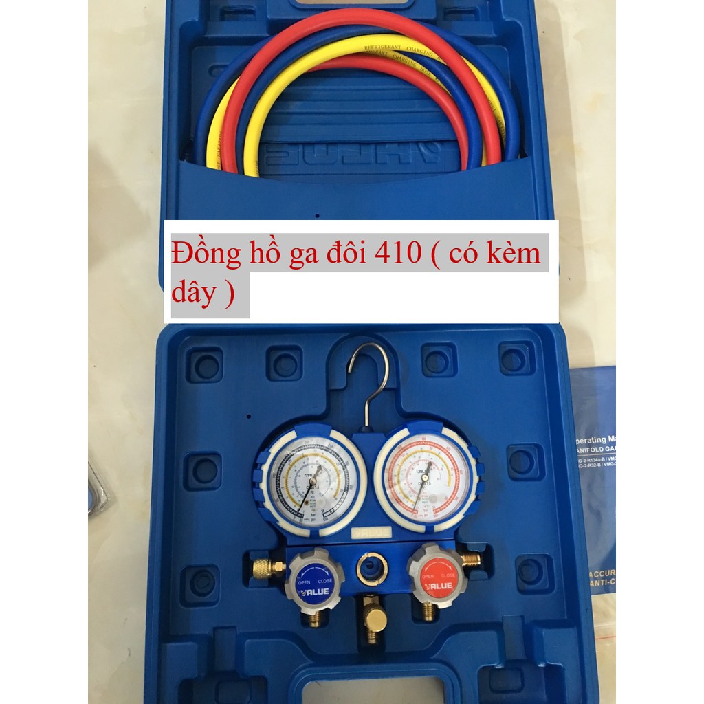 Bộ đồng hồ nạp gas 410 - Hàng Value chính hãng