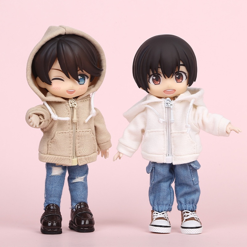 Áo Khoác cardigan Cho Búp Bê Tỉ Lệ 1 / 12 16cm Bjd11