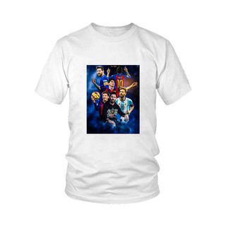 Áo thun thời trang in hình cầu thủ Messi M10 Mẫu 10 (Đủ màu)