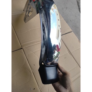 dè chắn bùn trước xe honda win ( inox  )