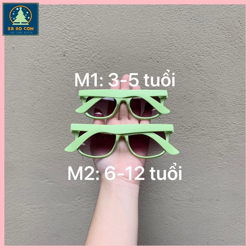 Kính râm trẻ em HM đủ size từ 3-12 tuổi, tặng kèm hộp đựng kính và khăn lau kính, đủ bill mua hàng của hãng