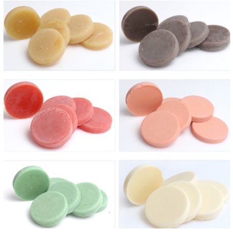 Sáp wax lông dạng khoanh cao cấp 500gr wax lông cực sạch , tặng kèm 10 que wax
