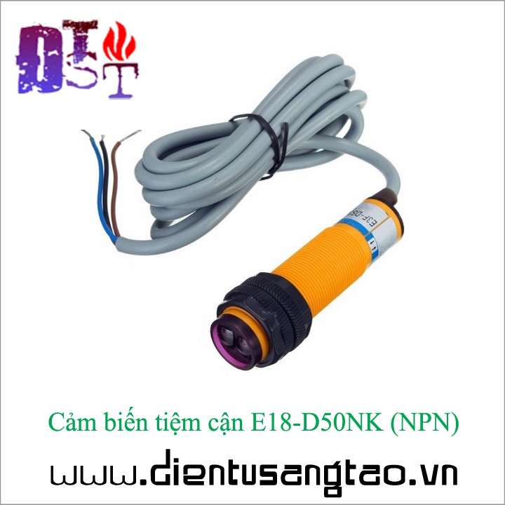 ✅ [RẺ NHẤT VIỆT NAM] ⚡ Cảm biến tiệm cận E18-D50NK / D80NK