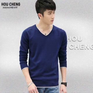 Áo len lót nhung nam