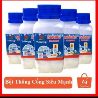 [Loại Cực Mạnh][Hộp Lớn] Bột Thông Tắc Cống, Đường Ống, Bồn Cầu, Bồn Rửa Mặt..Xử Lý Triệt Để Cặn Bã, Chất Thải Hữu Cơ