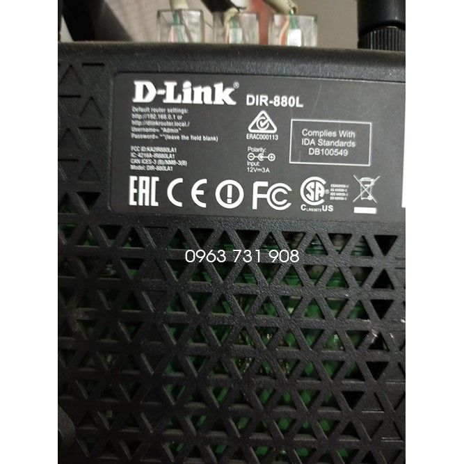 Nguồn sạc wifi Dlink 12V-3A chân nhỏ chính hãng