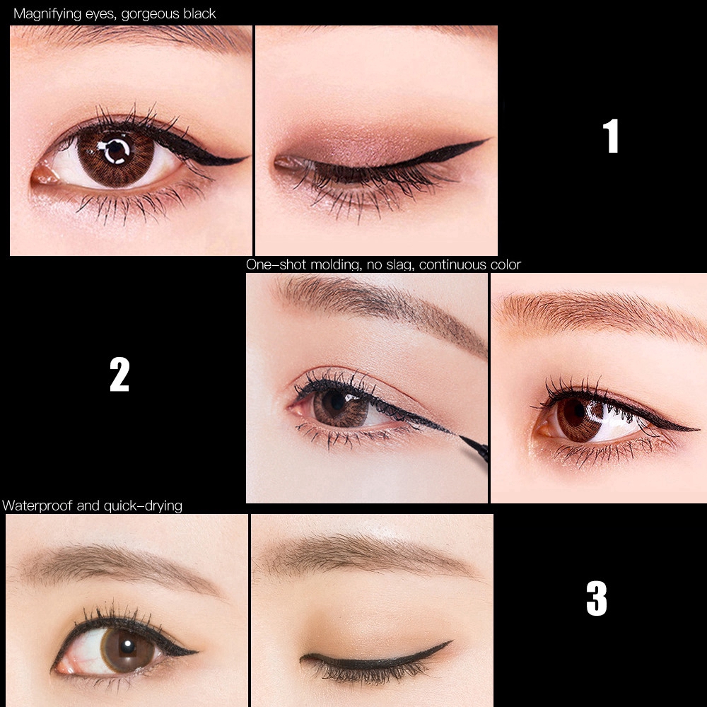 Bút kẻ mắt dạng lỏng SUAKE nhanh khô trang điểm không lem màu