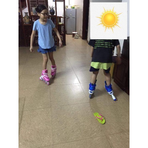 🦁🐃 Giày trượt Patin tặng kèm bảo hộ tay chân trẻ em 🦁🐃