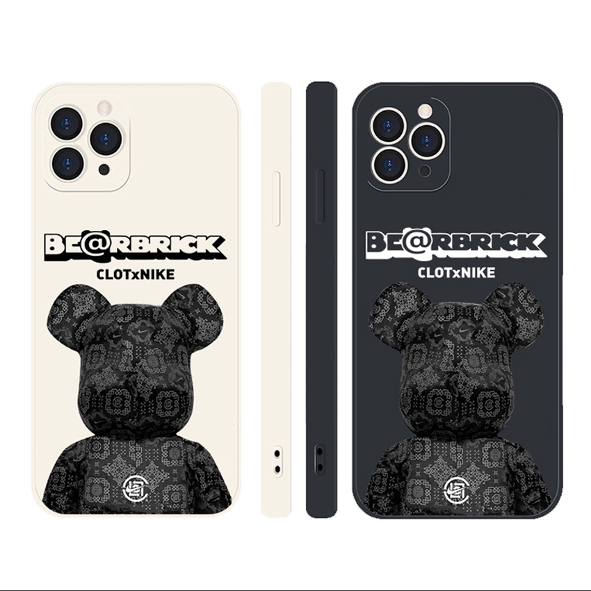 Ốp Lưng Iphone Vuông Cạnh Hình Bearbrick 6/6plus/6s/6splus/7/7plus/8/8plus/x/xr/xs/11/12/pro/max/plus/promax - Sencase