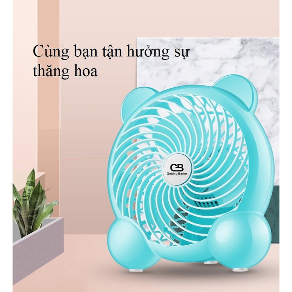 Quạt văn phòng mini điều chỉnh 2 tốc độ gió | BigBuy360 - bigbuy360.vn