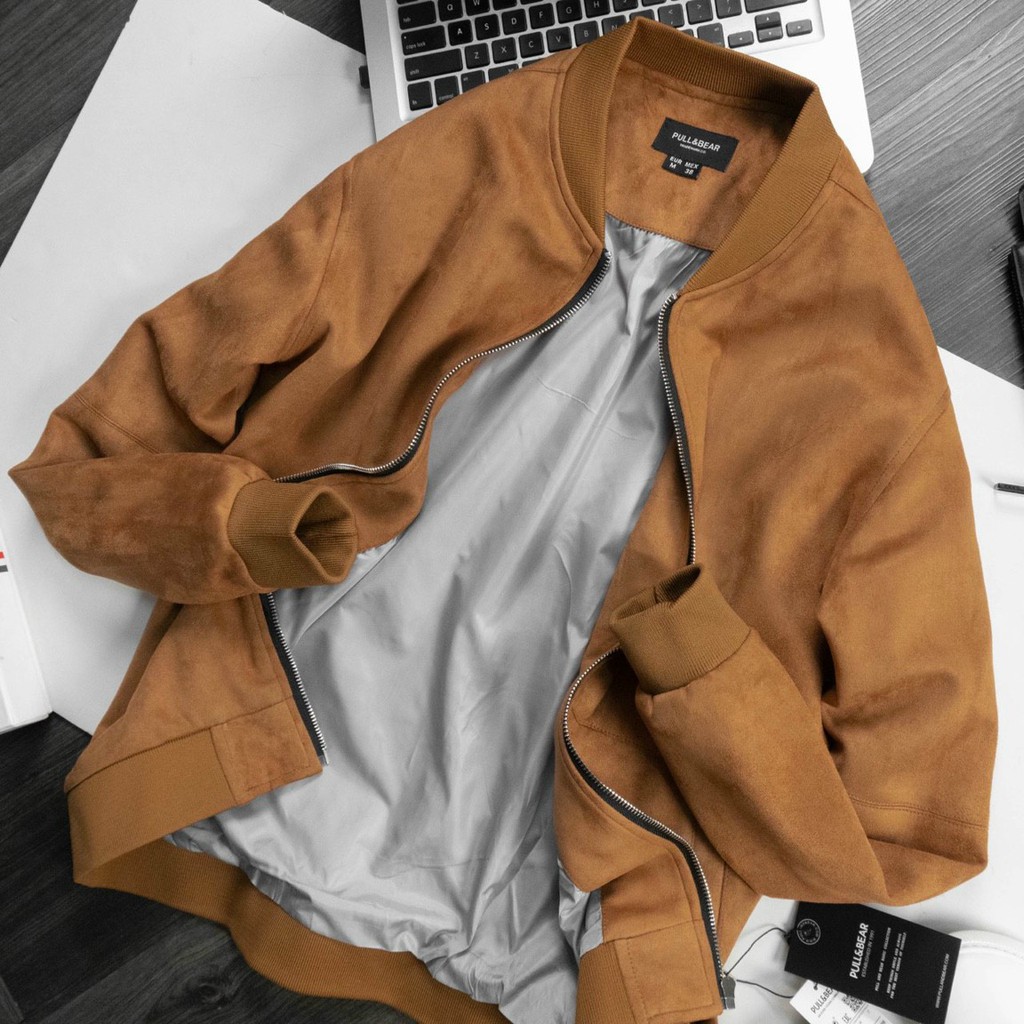 Áo Bomber da lộn Pull Bear VNXK loại đẹp
