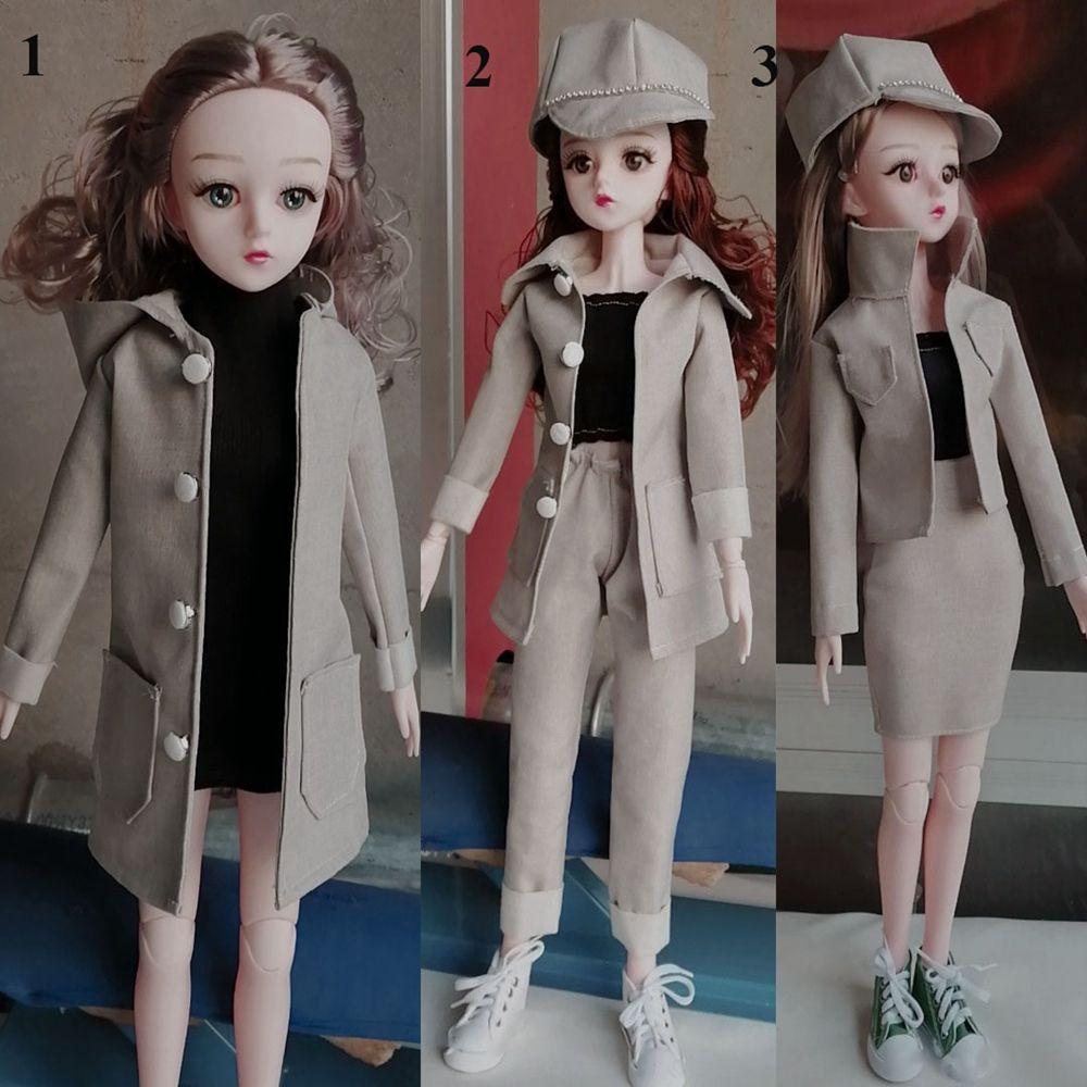 1 Bộ Áo Sơ Mi Và Áo Khoác Thời Trang Cho Búp Bê 60cm