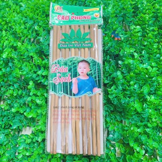 Đũa Tre/ đũa Gỗ Hàng Việt Nam Chất Lượng Cao – ( túi 10 đôi)