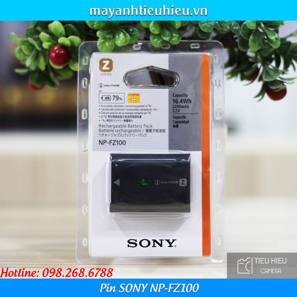 Pin Sony NP-FZ100 dùng cho A7III, A7r III, A9