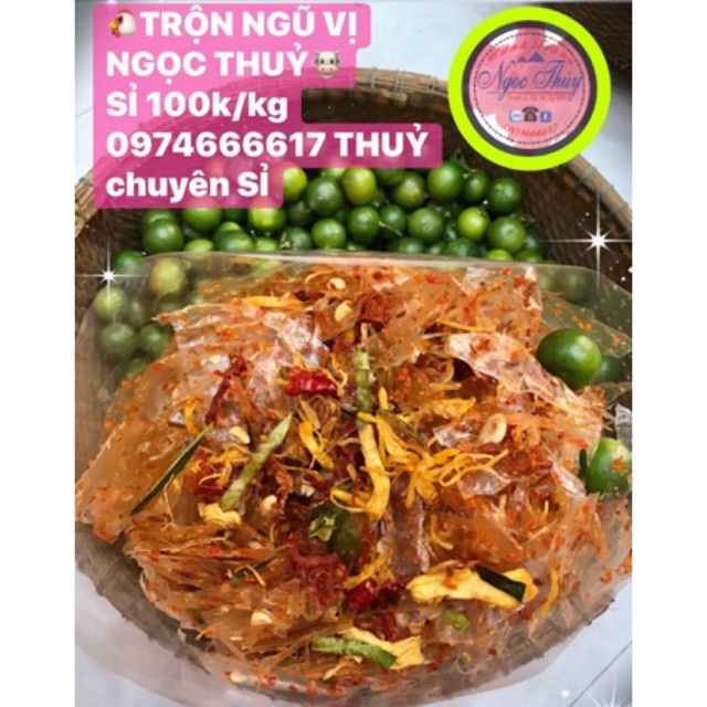 (GIÁ SỈ) 500GR BÁNH TRÁNG TRỘN NGŨ VỊ NGỌC THUỶ