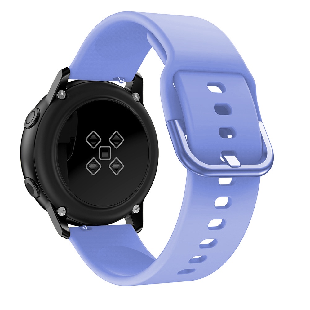Dây đeo đồng hồ thông minh silicone dẻo chất lượng cao thích hợp cho Samsung Galaxy 20mm/ 22mm