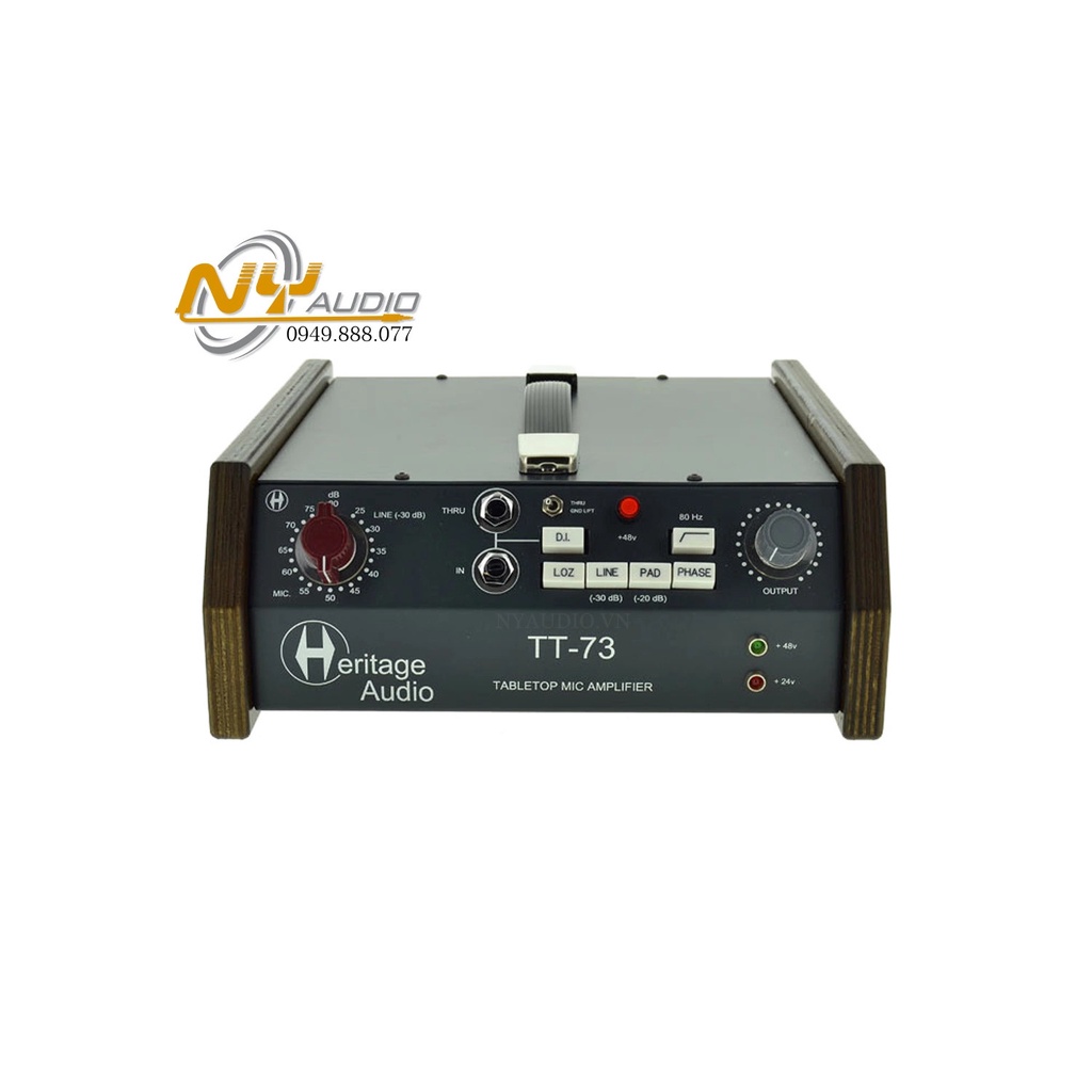 đầu chỉnh âm Heritage Audio TT-73 Tabletop Mic Preamp