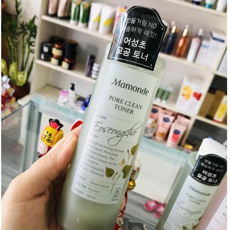 NƯỚC HOA HỒNG MAMONDE TONER HOA HỒNG DIẾP CÁ 250ML