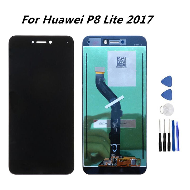 Dành Cho Huawei P8 Lite 2017 PRA-LA1 PRA-LX1 PRA-LX3 Màn Hình LCD Bộ Số Hóa Màn Hình Cảm Ứng