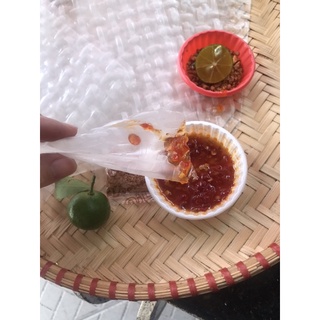 Combo 20 bịch Bánh tráng Sa tế (Chấm) lớn
