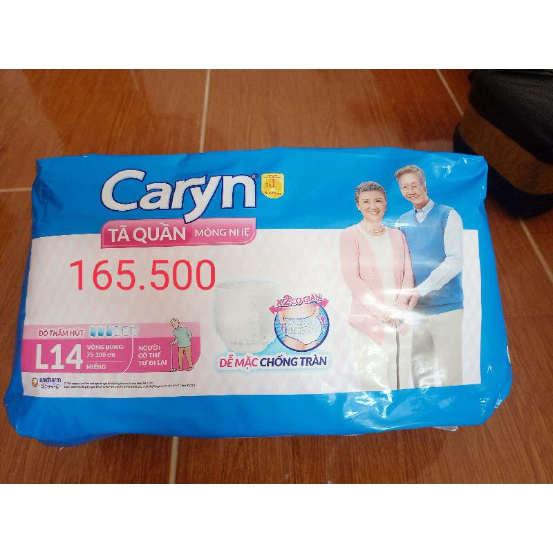 Tã quần Caryn loại Siêu thấm L14