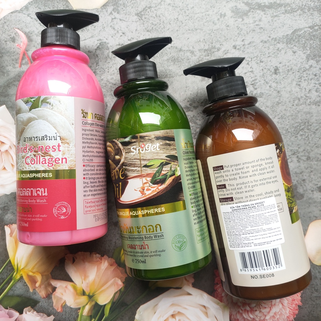 Sữa Tắm Sroget Hương Nước Hoa Thái Lan 1000ml