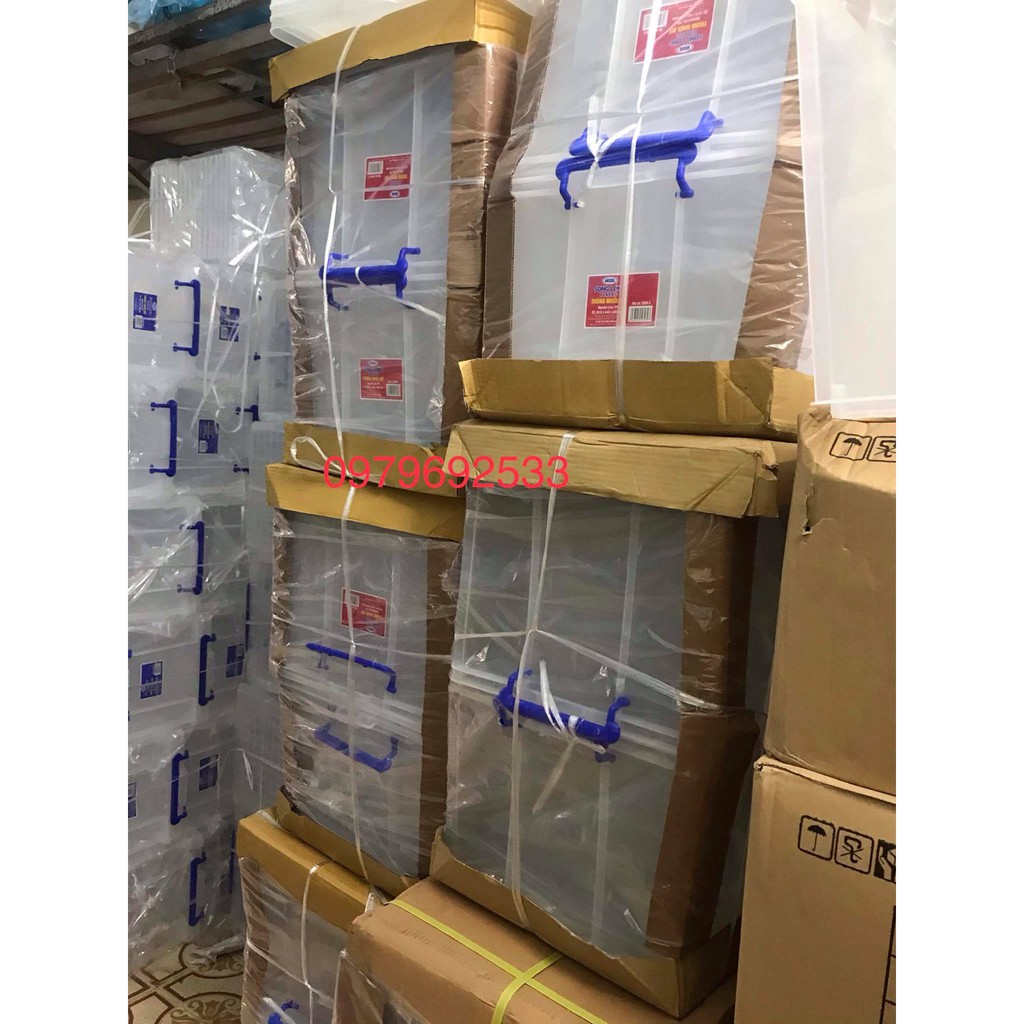 Thùng Nhựa Mỹ, thùng nhựa để đổ 2555 các cỡ Song Long từ số 1-5