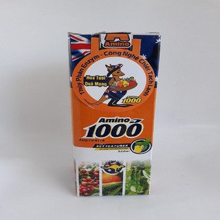Phân bón lá Amino 1000 (500ml) kích thích ra rễ, ra hoa đều, tập trung, hạn chế rụng trái non, ngừa nấm bệnh