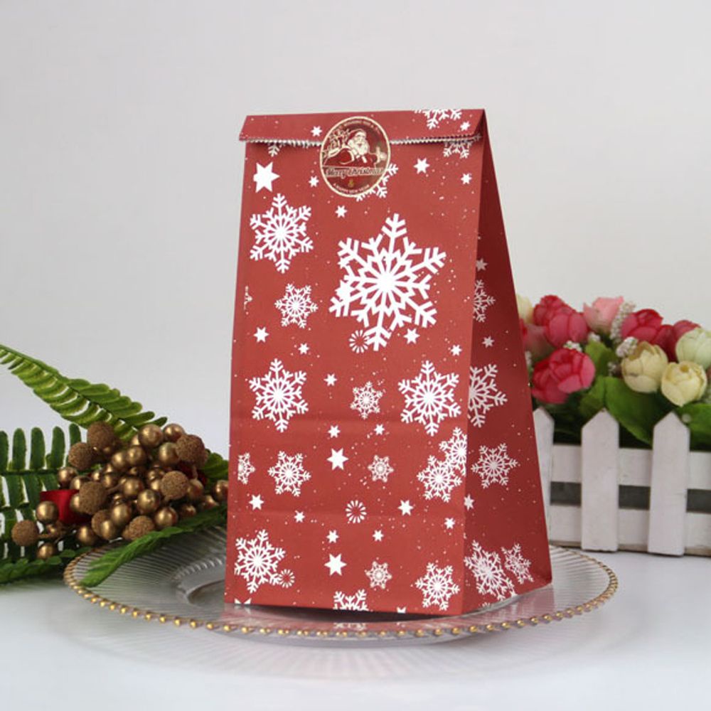 24/48 Túi đựng bánh quy chủ đề giáng sinh đáng yêu tùy chọn