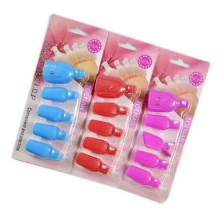 Kẹp ủ móng chân phá móng sơn gel(vỉ 5 ngón)