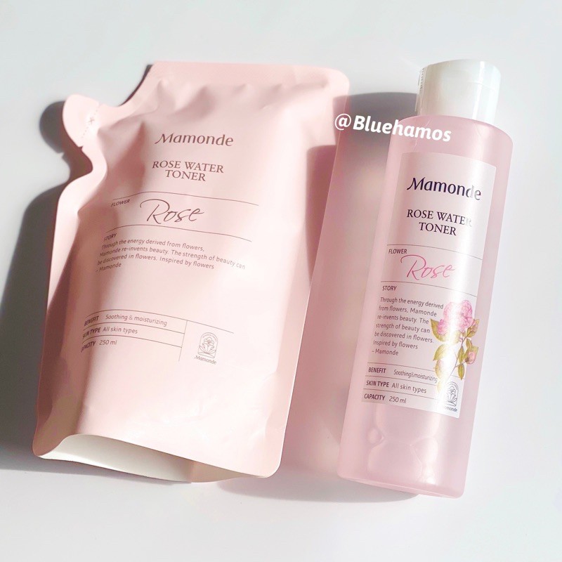 Nước hoa hồng Mamonde Rose water toner 250ml
