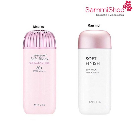 Kem chống nắng - All around safe block soft finish sun milk | BigBuy360 - bigbuy360.vn