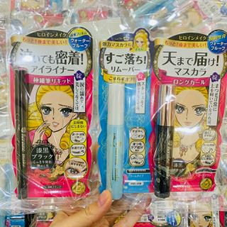 Sét mascara và kẻ mắt Kiss Me 3 món