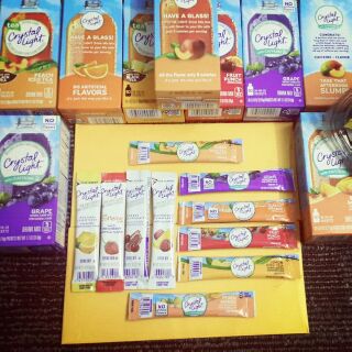 Combo 10 Gói Crystal Light MIX đủ vị