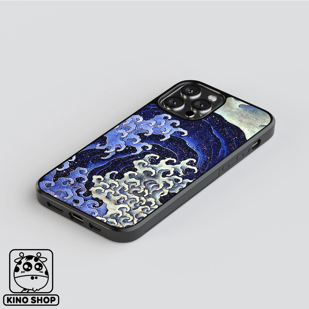 Ốp lưng iPhone KINOSHOP viền dẻo đen silicon TPU chống ố vàng , chống va đập [ KN110 ]