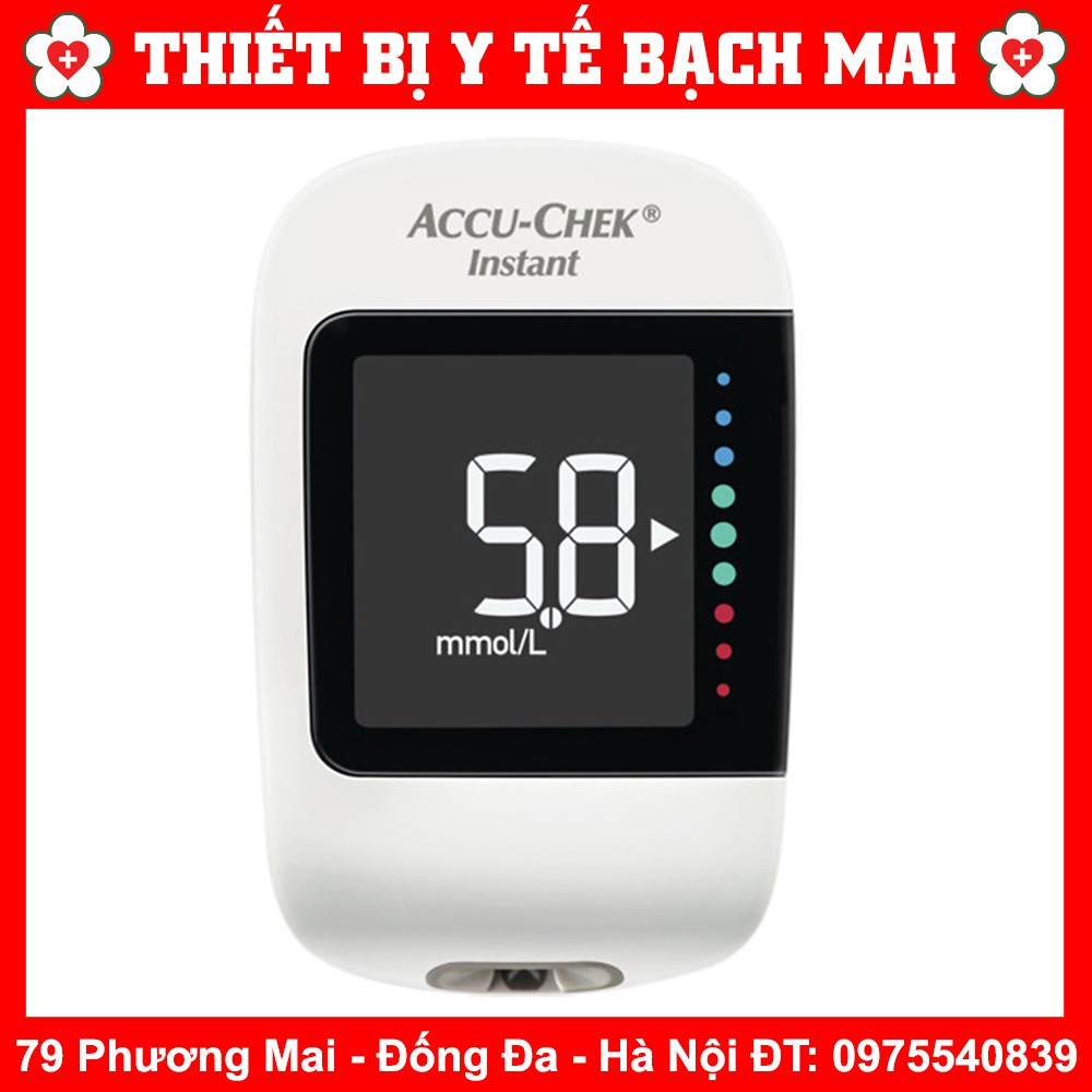 MÁY ĐO ĐƯỜNG HUYẾT ACCU CHEK INSTANT Chỉ Số mmol/L [MODEL MỚI 2020]