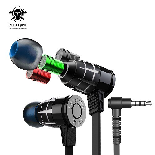 Tai nghe gaming PLEXTONE Nhét Tai G25 Có Mic Giắc Cắm 3,5mm