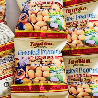 Lốc 10 gói Đậu phộng nước cốt dừa TÂN TÂN 28 gram x 10 gói