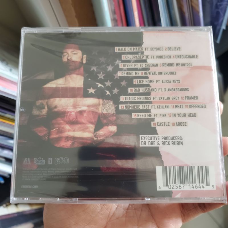 cd Eminem - Revival Brand new chưa bóc