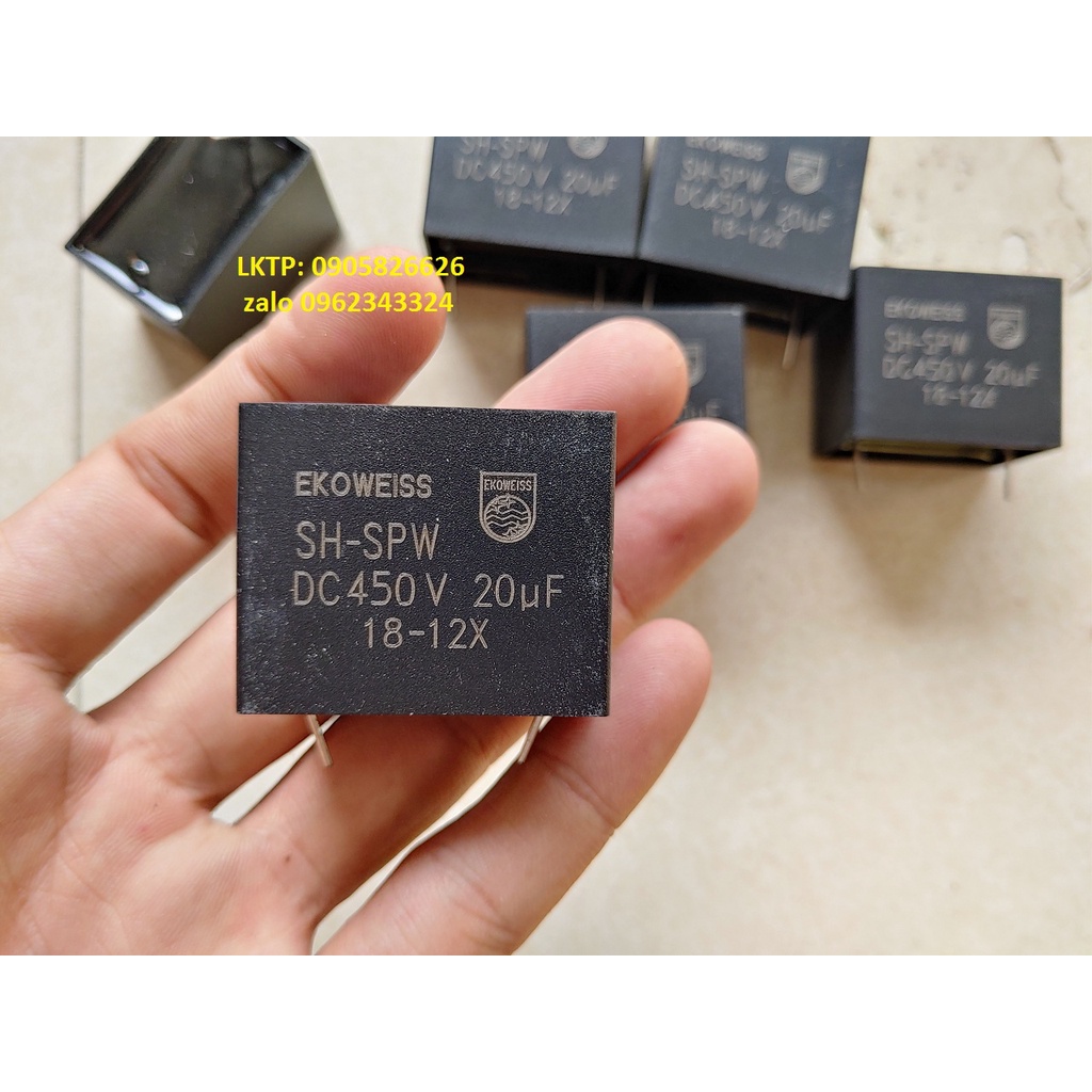 Tụ 20uf 450v Korea Mới, Chính Hãng.