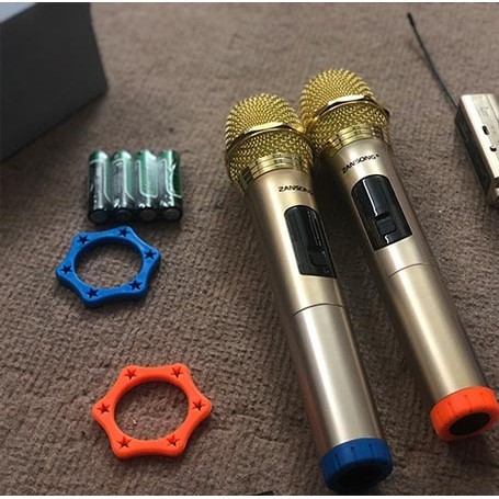 Bộ 2 micro không dây hát karaoke S28 cực chuẩn vừa đẹp vừa hay