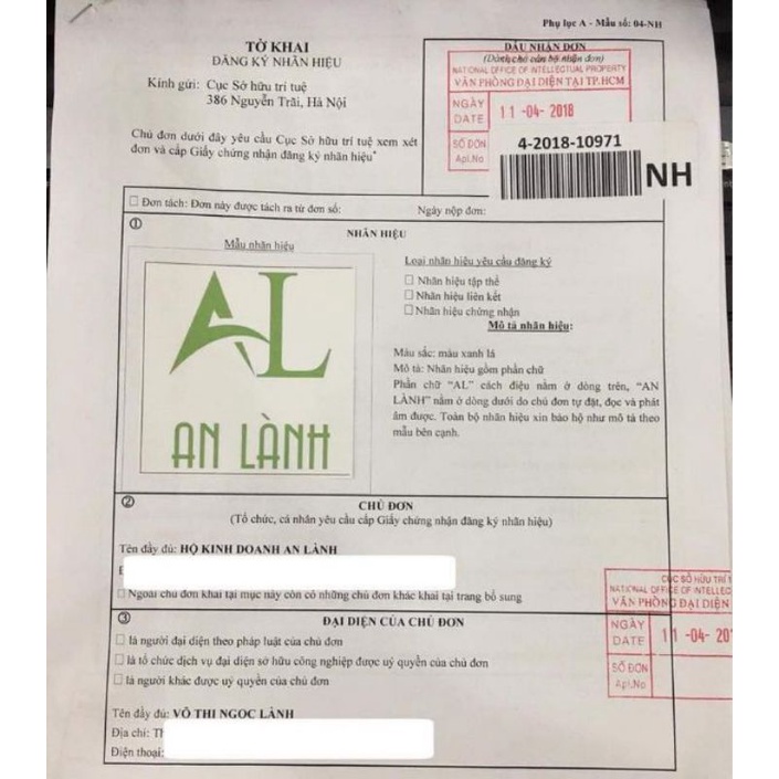 Sáp Wax Lông An Lành 350g( Tặng Kèm 50 Giấy Wax+2 Que Wax)
