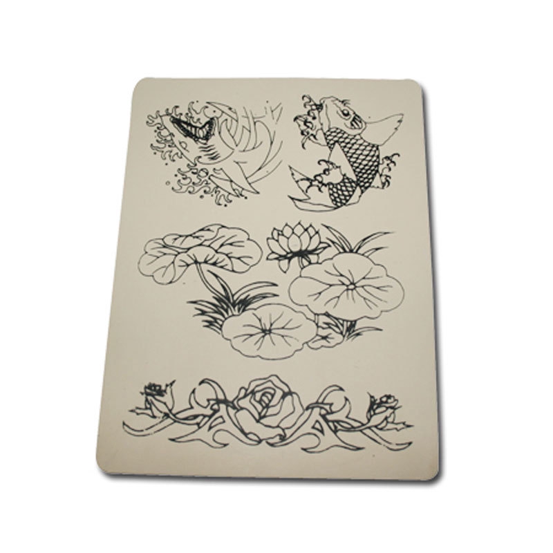 Da Thực Hành Xăm Mẫu Mới Phong Cách Kích Thước 15 * 20cm