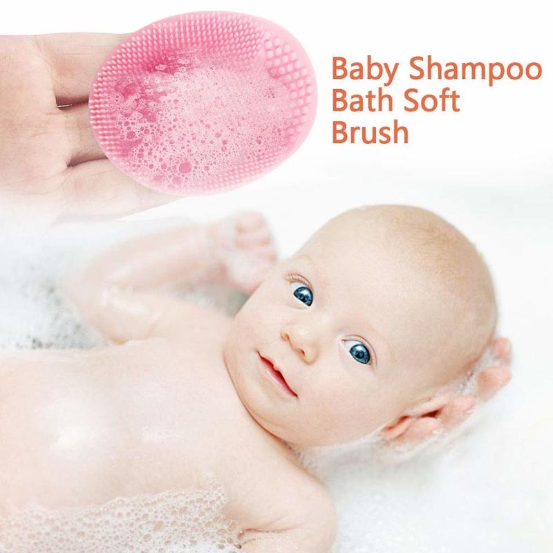1 Cọ Bàn Chải Silicone Hình Oval Làm Sạch Sâu Loại Bỏ Mụn Đầu Đen