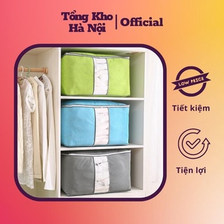 Túi Đựng Đồ Cỡ Lớn Dáng Ngang Đa Năng - Túi Vải Đựng Quần Áo Chăn Màn Mền BIG SIZE