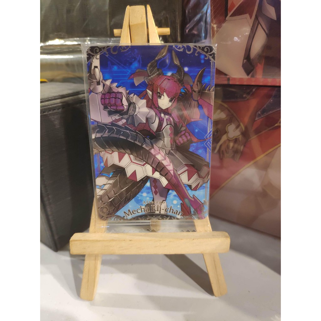 Thẻ bài bánh xốp Fate Grand Order FGO Mecha Eli chans N - Tặng bọc bài nhựa bảo quản