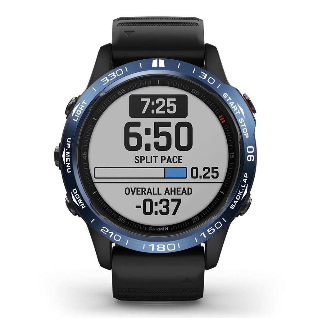 SAPPHIRE Khung Bảo Vệ Mặt Đồng Hồ Thông Minh Garmin Fenix 6x / 6x Pro / 6x