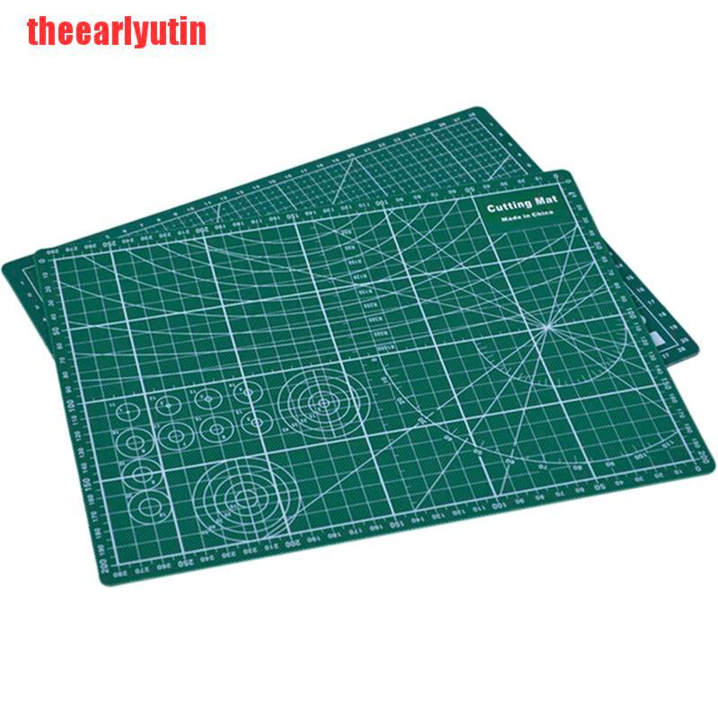 UTIN PVC Cutting Mat A4 Durable Self-Healing Cut Pad Patchwork Tools Handmade 30x20cm